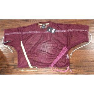 Nike AR3033 Purple Mesh Top Loose Fit Women's Size Small NWT